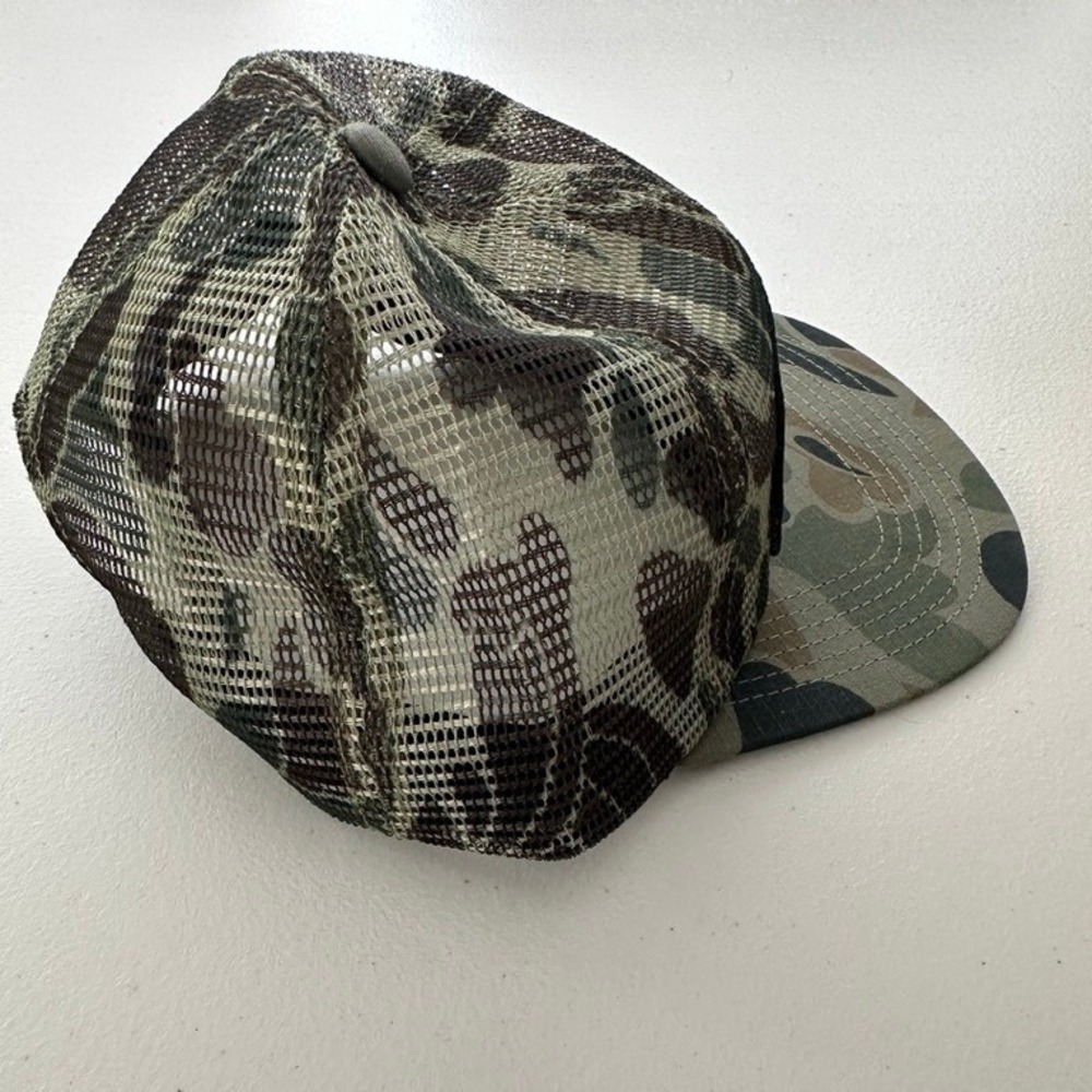 Howler Brothers Feedstore Heed The Call Camo Trucker Hat Mesh Snapback Cap Green - Picture 3 of 8